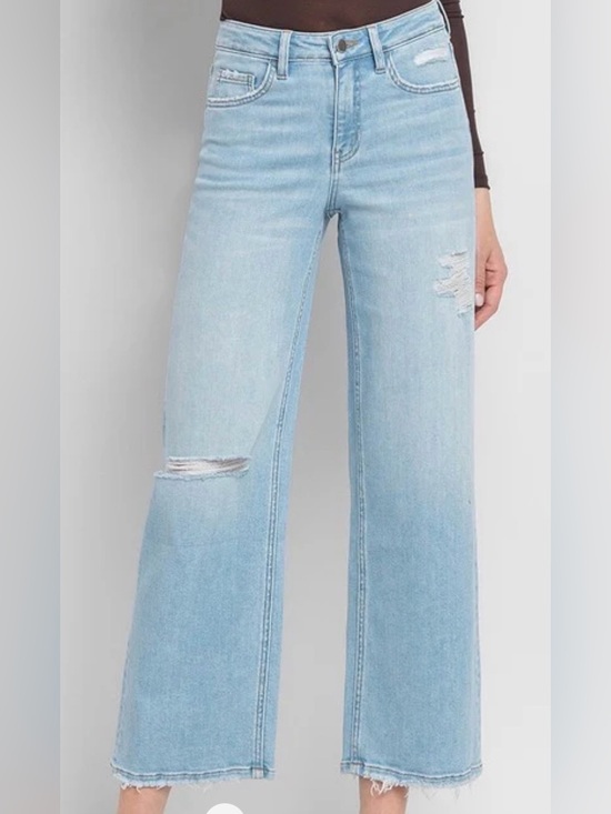 Flying Monkey Denim - Flying Monkey High Rise Wide Leg Denim